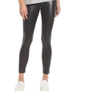 Nordstrom Faux Leather Leggings L